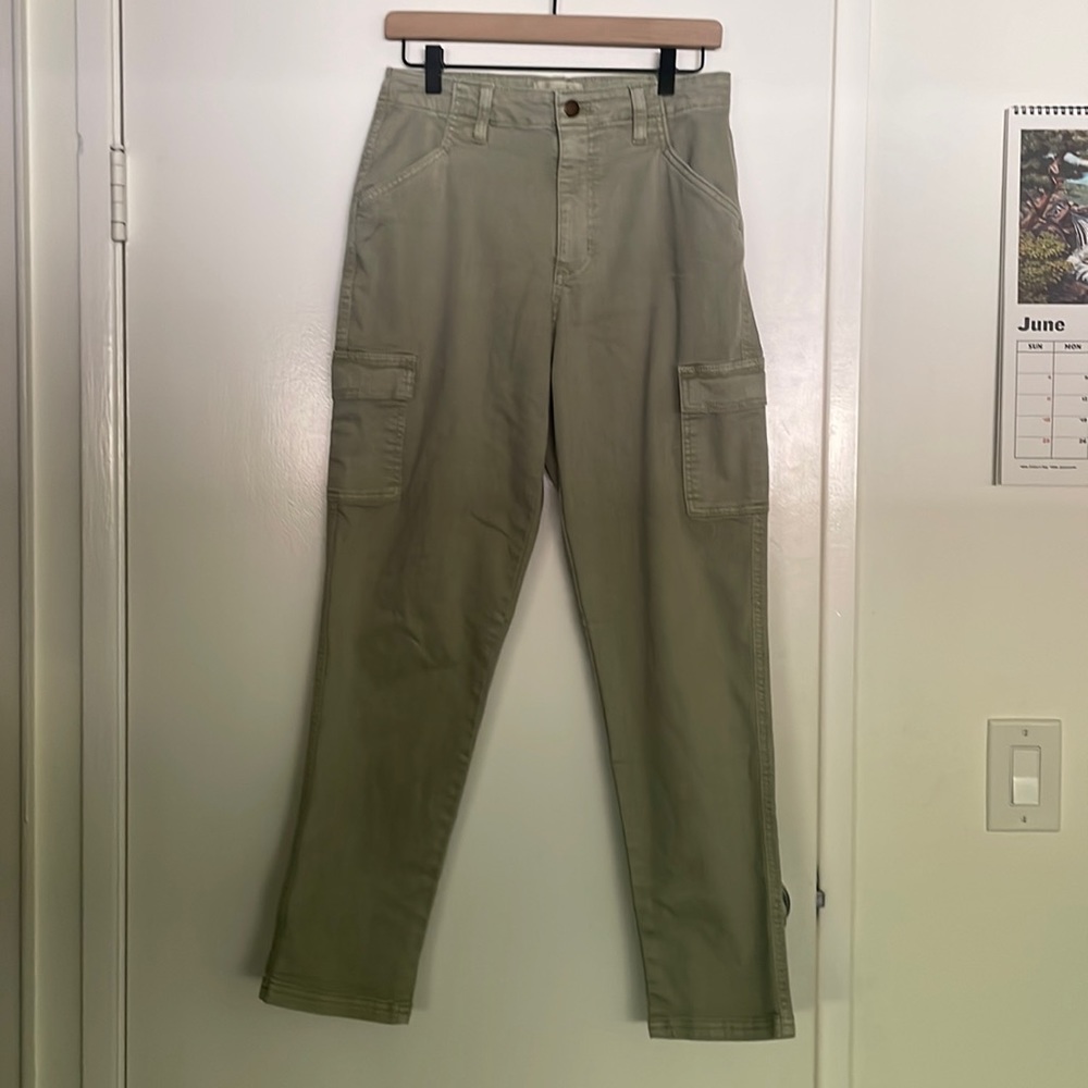 Green cargo pants